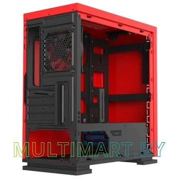 Корпус GameMax H605 Expedition (красный) картинка 10